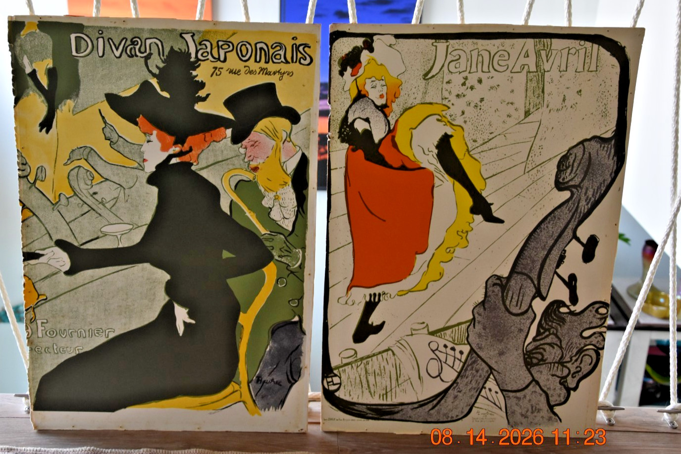 TOULOUSE-LAUTREC MCM POSTER Gallery Lithographs JANE AVRIL & Divan Japonais PAIR TOULOUSE-LAUTREC MCM POSTER Gallery Lithographs JANE AVRIL & Divan Japonais PAIR