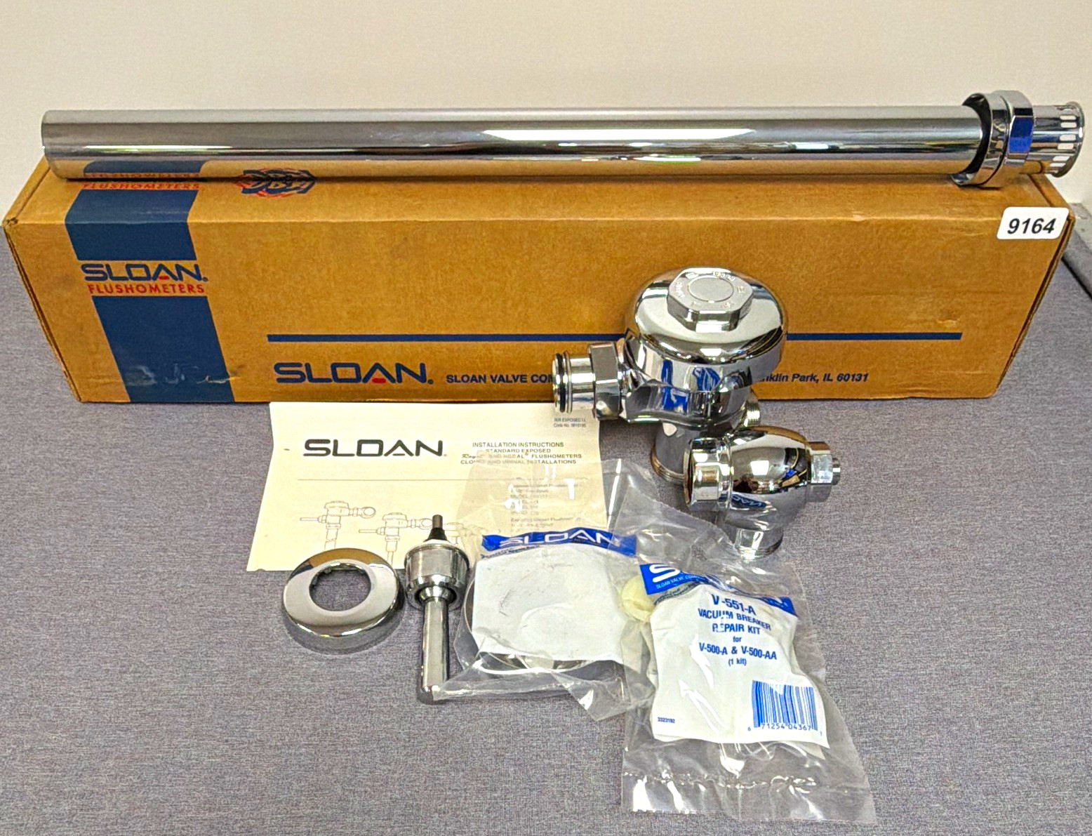 Sloan Regal Flushometer Model 116 Manual Flush Valve 3080400 (9164)