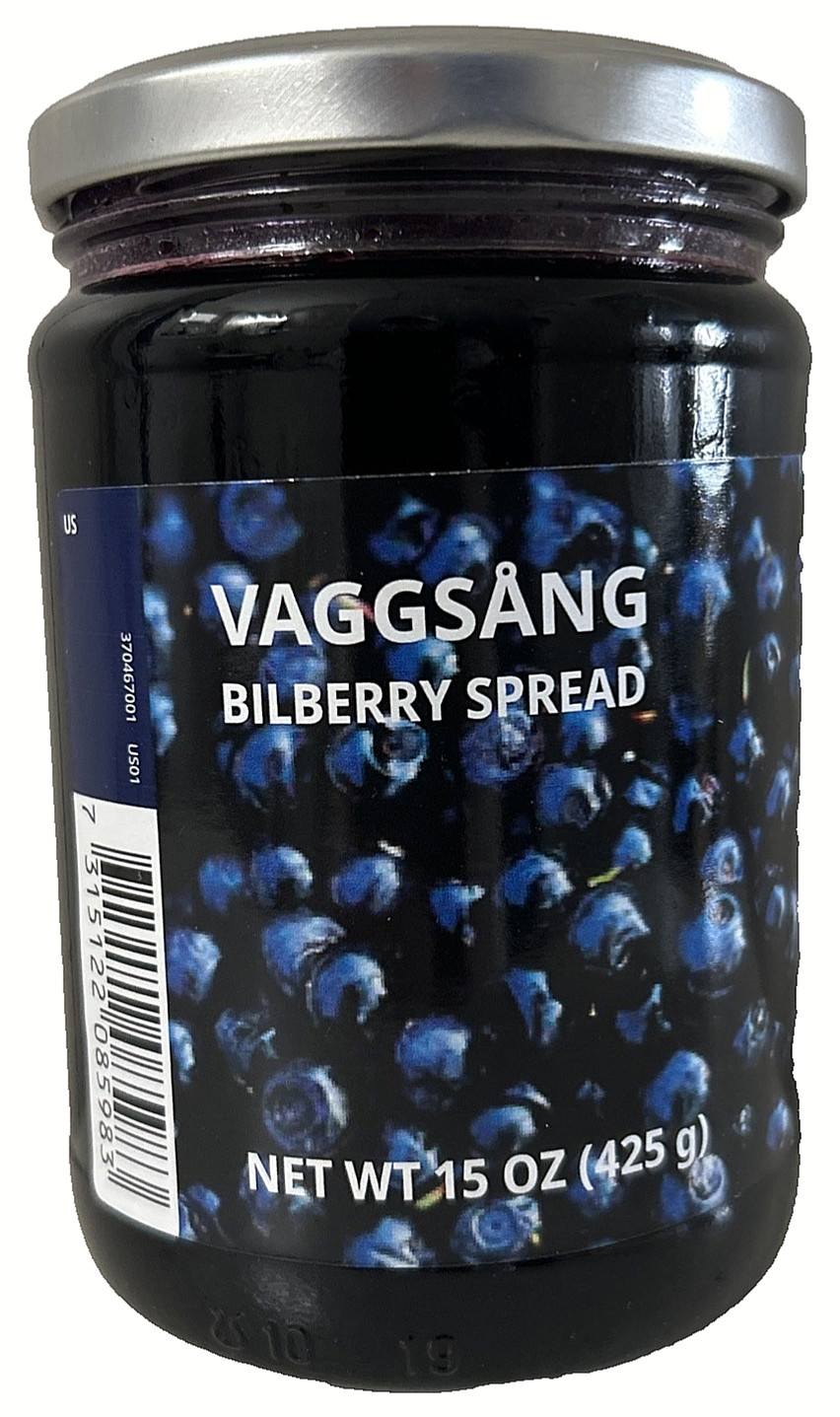 ❤️VALUE 2 PACK IKEA Vaggsang Bilberry Spread 15 oz.  ea.