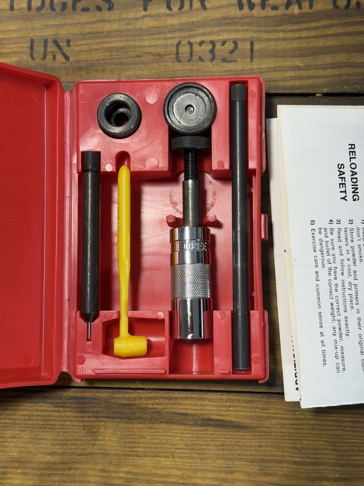 Lee Classic Loader 9mm Luger, 9x19 Parabellum. Hand Reloading 90254 Lee Classic Loader 9mm Luger, 9x19 Parabellum. Hand Reloading 90254