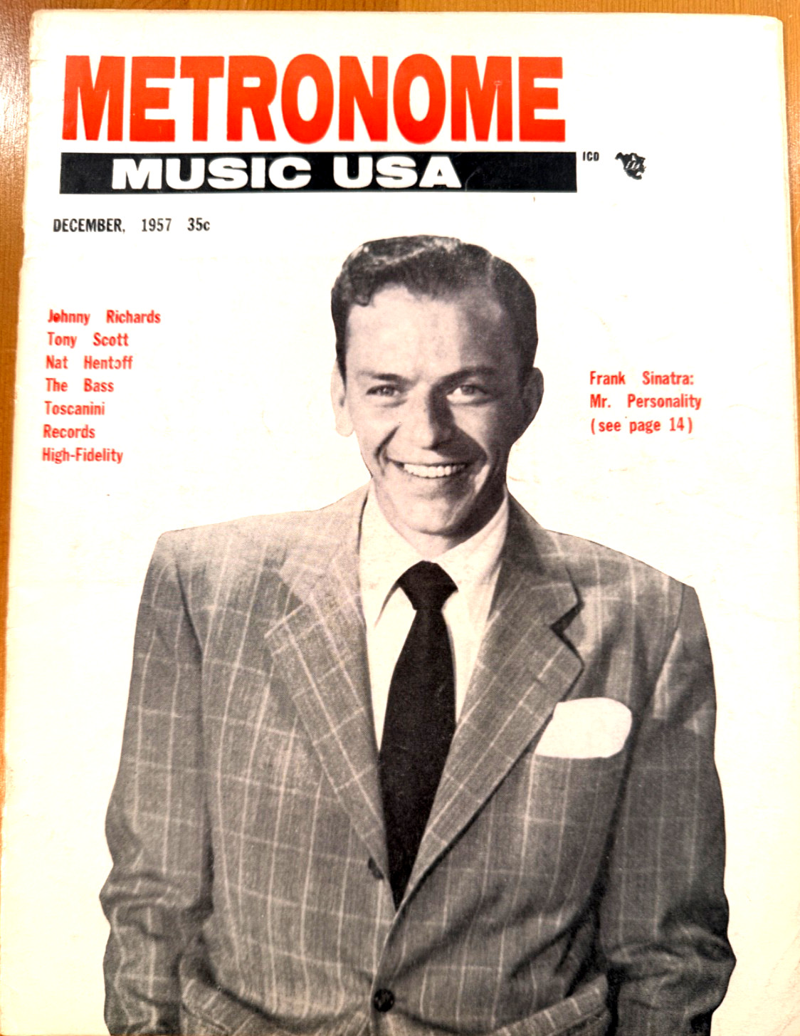 METRONOME MAGAZINE OCTOBER 1957 FRANK SINATRA RECORD REVIEWS HIGH FIDELITY METRONOME MAGAZINE OCTOBER 1957 FRANK SINATRA RECORD REVIEWS HIGH FIDELITY