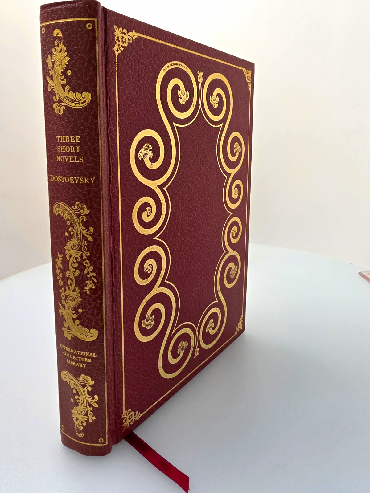 International Collectors Library Three Short Novels of Dostoevsky Leather HC International Collectors Library Three Short Novels of Dostoevsky Leather HC