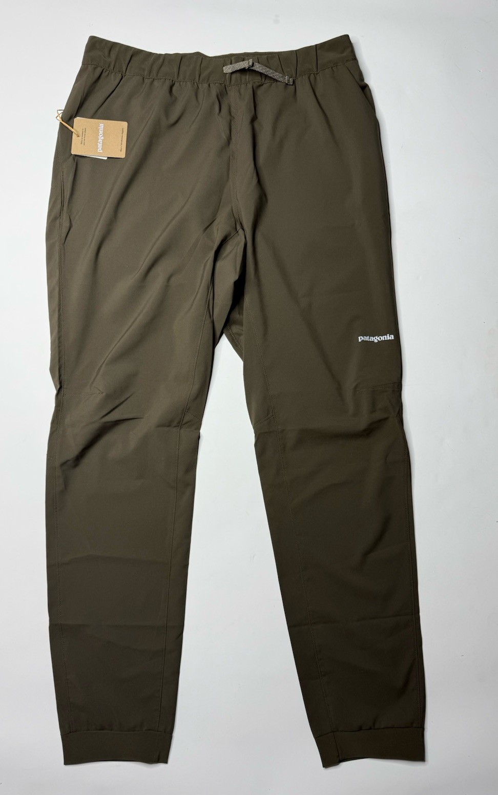 Patagonia Men\'s Terrebonne Slim Fit Jogger Pants Otter Brown Size Medium NEW