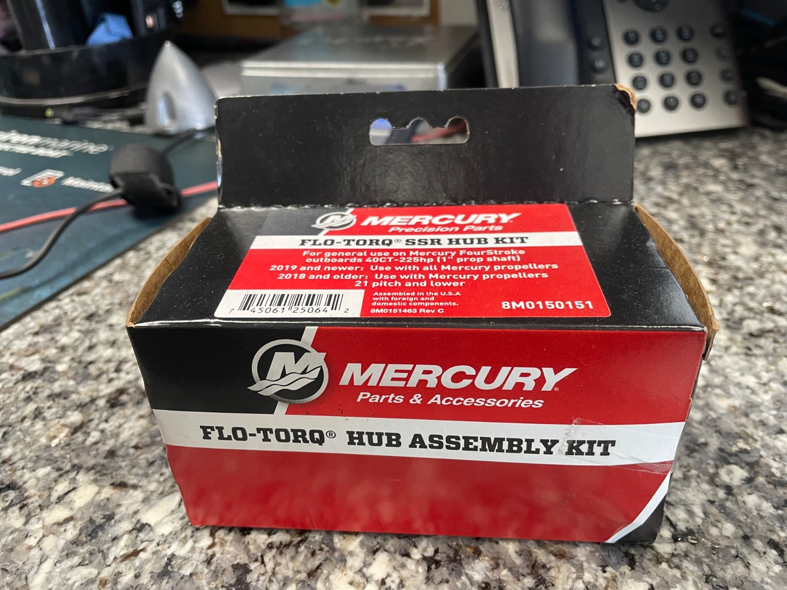 Mercury Marine Quicksilver Flo Torq SSR 40CT-225HP For 1\ Mercury Marine Quicksilver Flo Torq SSR 40CT-225HP For 1\
