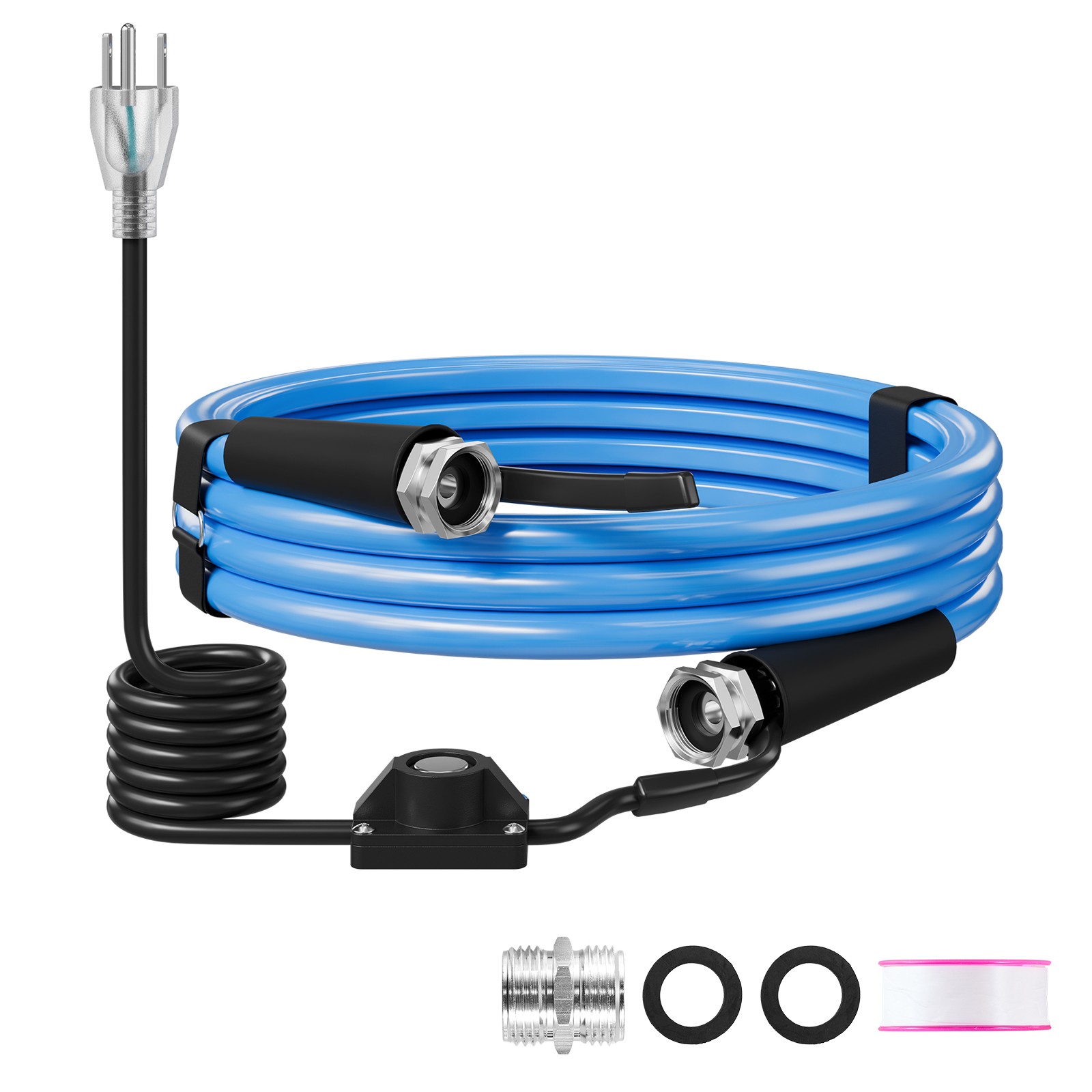 Uimoso 15FT Heated RV Water Hose for Safe Use in Cold Weather to -45°F