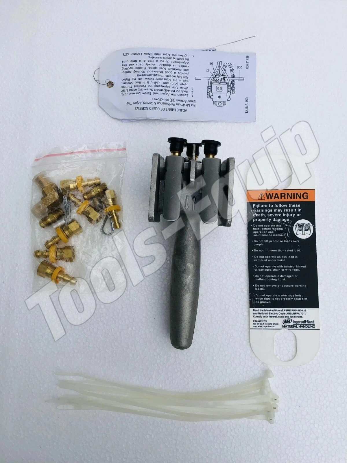 Ingersoll Rand MLK-K269C Pendant Remote Control For Pneumatic Air Chain Hoist Ingersoll Rand MLK-K269C Pendant Remote Control For Pneumatic Air Chain Hoist