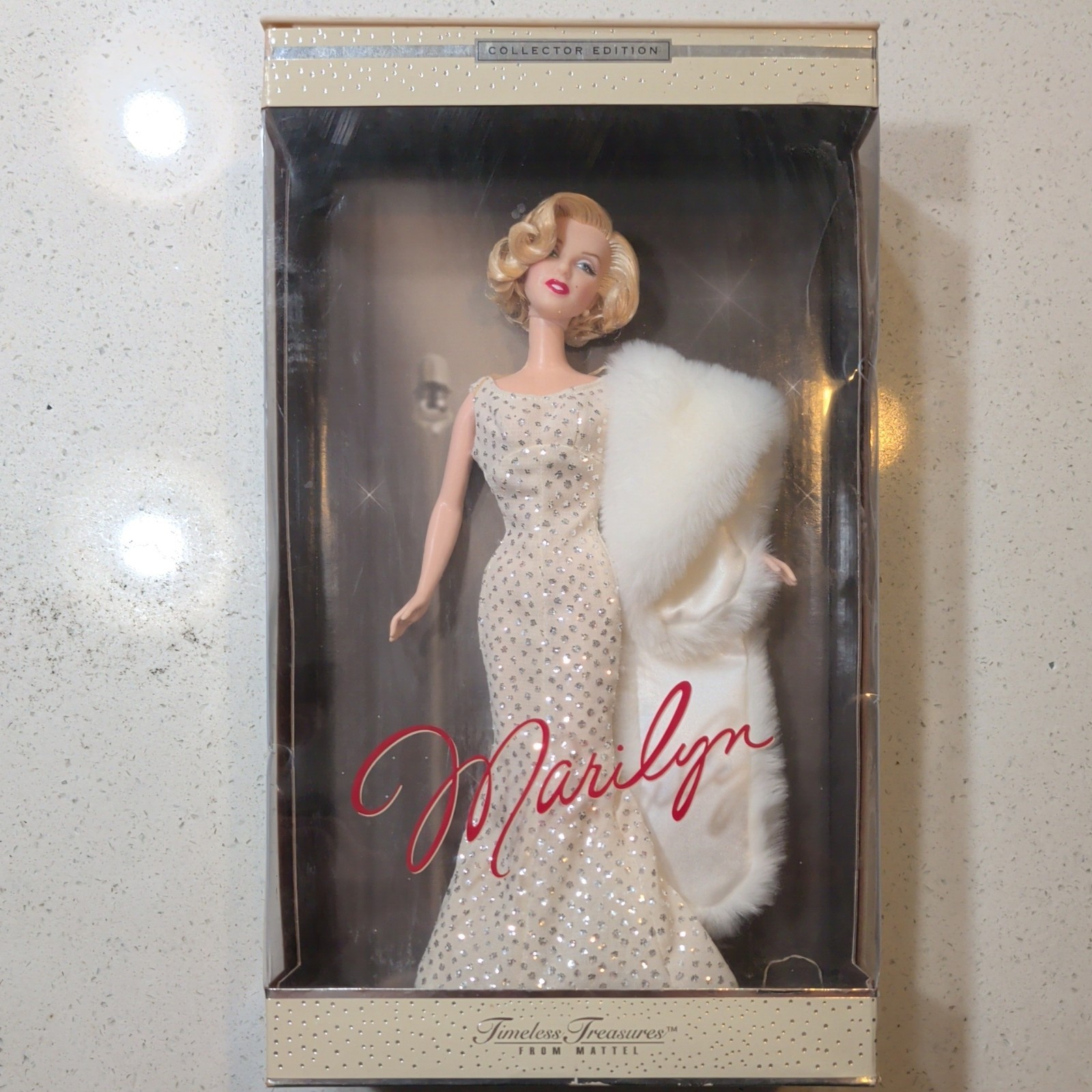 NRFB Marilyn Monroe Timeless Treasures Collector Edition Mattel 2001 Barbie Doll NRFB Marilyn Monroe Timeless Treasures Collector Edition Mattel 2001 Barbie Doll