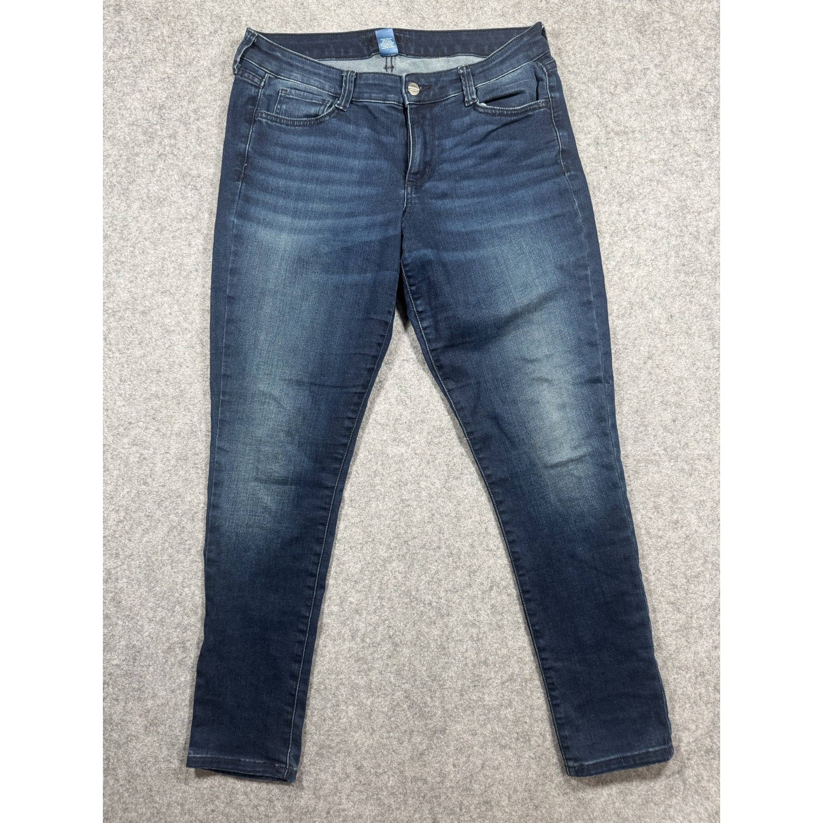 Arizona Jean Co Skinny Jeans 11 Dark Wash Stretch Denim
