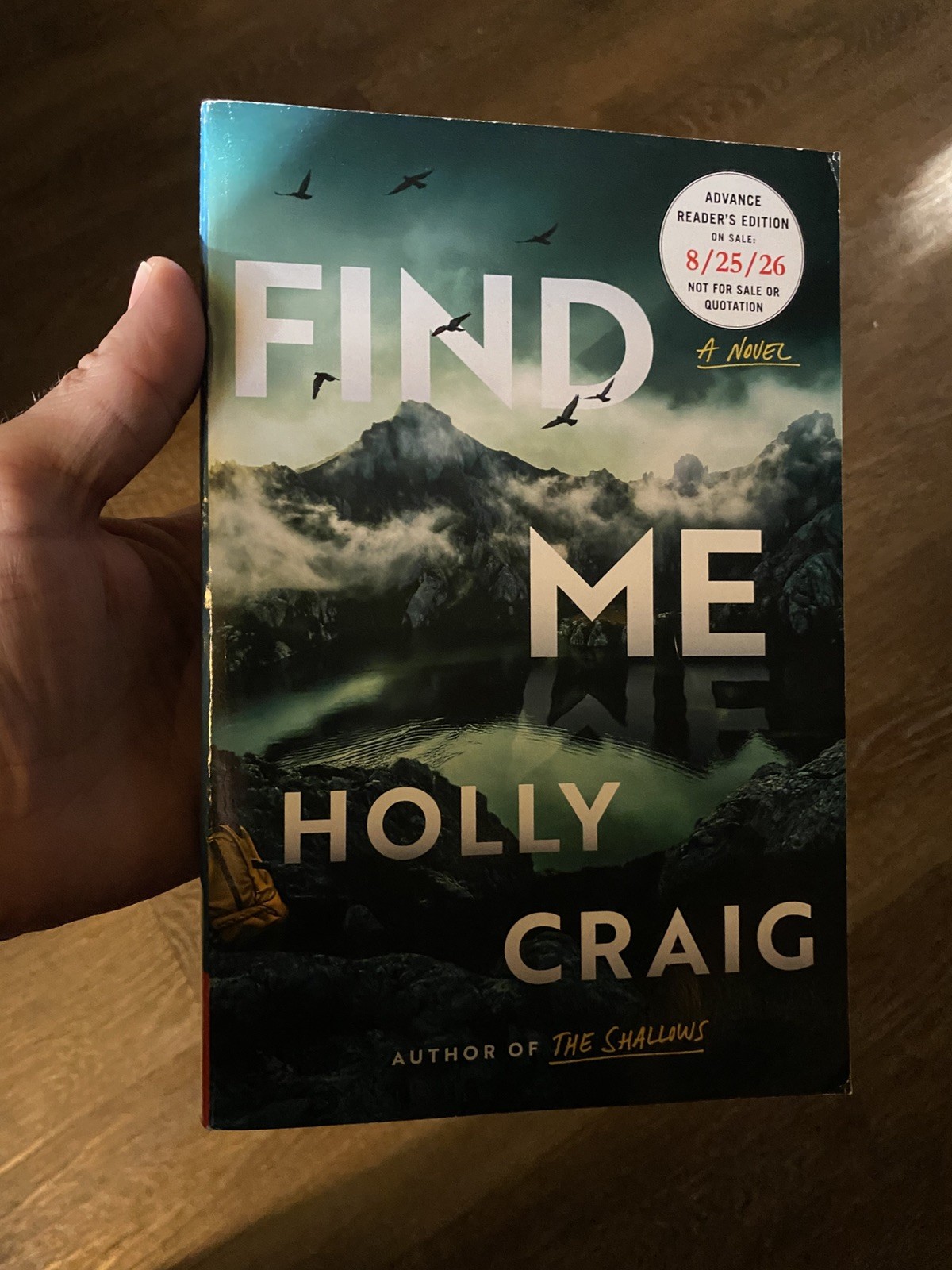 Find Me By Holly Craig Brand New Paperback ARC Aug 2026 Find Me By Holly Craig Brand New Paperback ARC Aug 2026