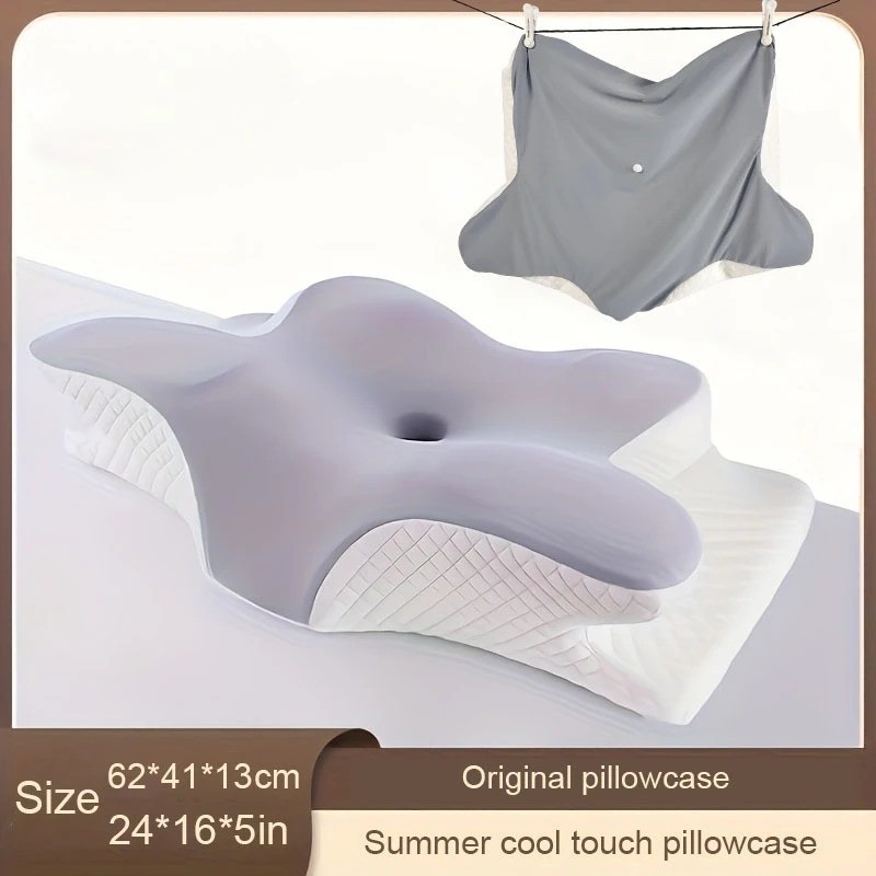 Cervical Pillow For Neck Pain Relief, Orthopedic Neck Support Pillow for Side Cervical Pillow For Neck Pain Relief, Orthopedic Neck Support Pillow for Side