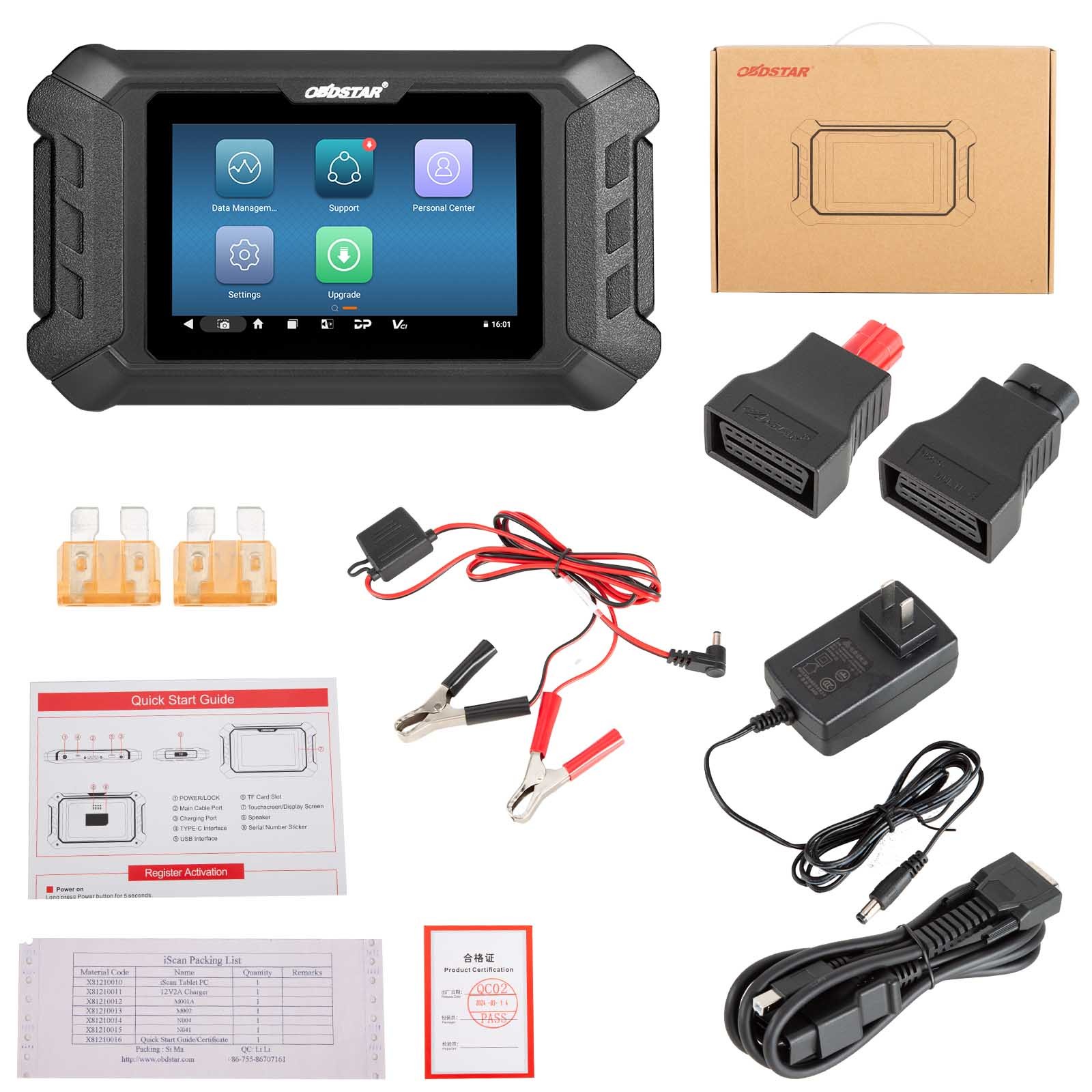 OBDSTAR iScan for Guzzi Motorcycle Diagnostic Tool Control Module Prog-ramming