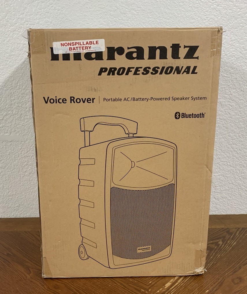 Marantz Professional Voice Rover Portable AC/Battery-Powered Speaker System