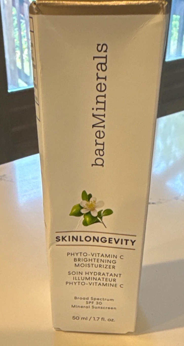 bareMinerals SKINLONGEVITY Brightening Moisturizer Broad Spectrum SPF 30 1.7oz