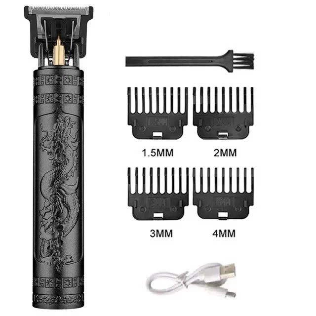 T9 Vintage Men\'S Electric Hair Clipper Beard Trimmer/Rechargeable Hair Cutting M T9 Vintage Men\'S Electric Hair Clipper Beard Trimmer/Rechargeable Hair Cutting M