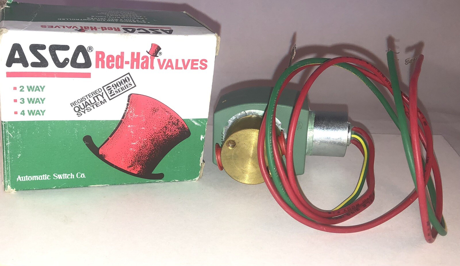 NEW ASCO Red-Hat Series 8262G14 Solenoid Valve