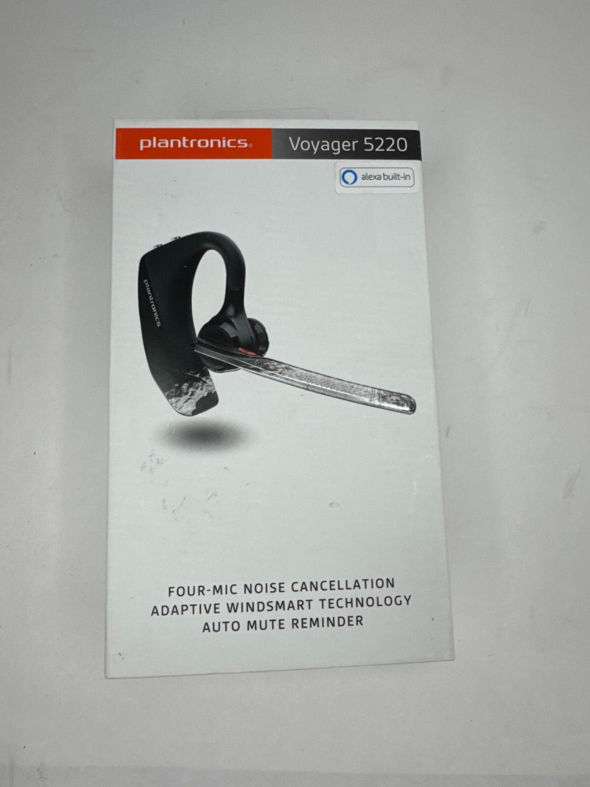 POLY Plantronics Voyager 5220 Noise Cancelling Bluetooth Headset USED