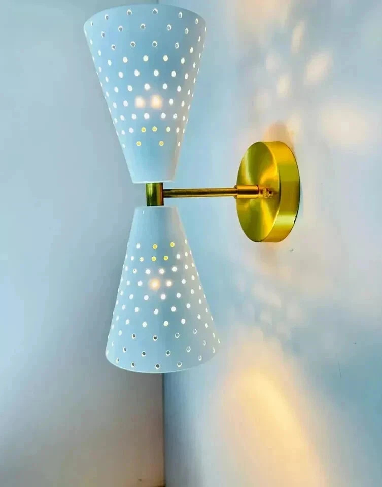 1950s Mid Century Wall Sconce Brass Adjustable Light Fixture Decor Reading Lamp 1950s Mid Century Wall Sconce Brass Adjustable Light Fixture Decor Reading Lamp
