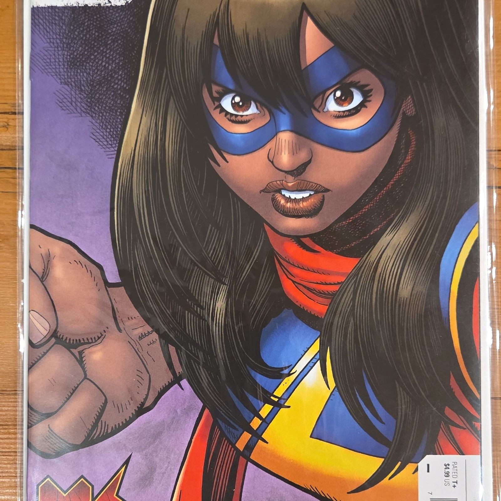 Ms. Marvel The New Mutant Comic Book Issue #1 Ms. Marvel The New Mutant Comic Book Issue #1