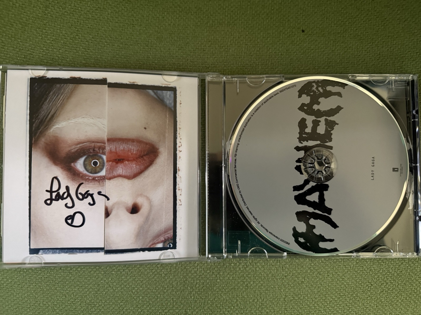 Lady Gaga MAYHEM Exclusive CD Signed Brand NEW | In Hand