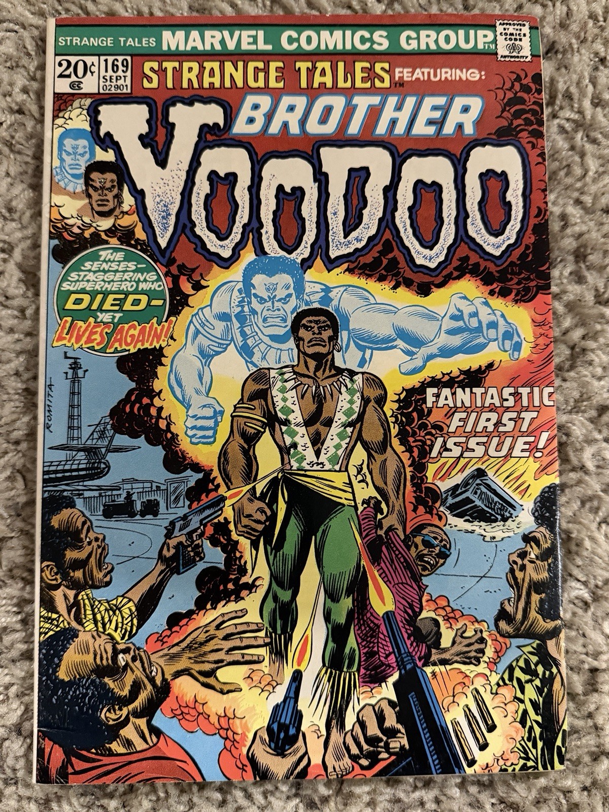 Strange Tales #169 - Brother Voodoo 1973 Strange Tales #169 - Brother Voodoo 1973