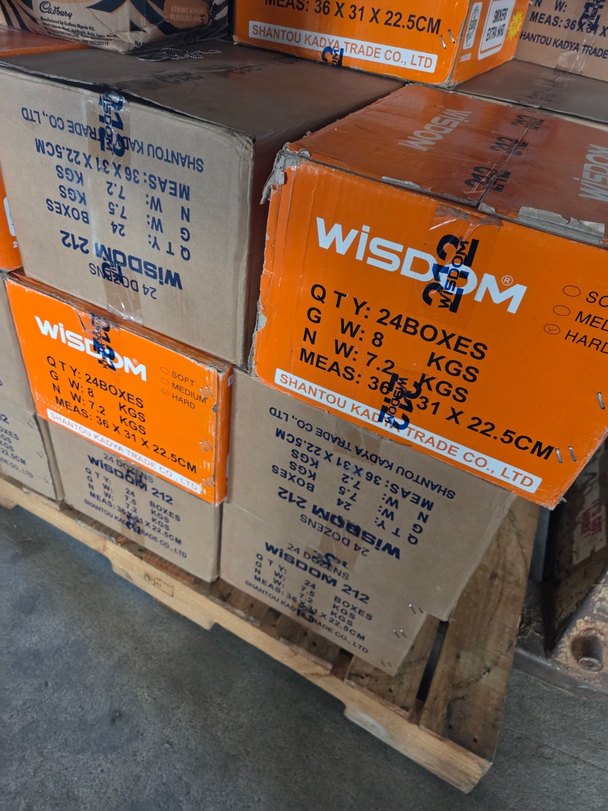 wisdom 212 full case 288 brushes