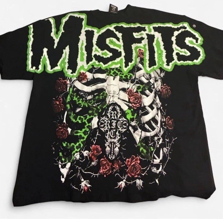 CivilRegime X Misfits T-Shirt Medium  Oversized NWT
