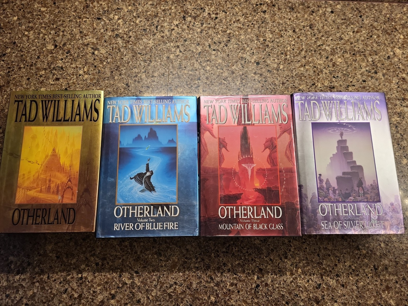 Tad Williams OTHERLAND 4 Hardcovers First Print #3 Signed complete set of 4