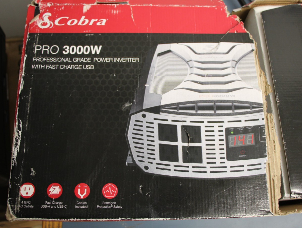 Cobra PRO 3000W  Power Inverter With Remote Control