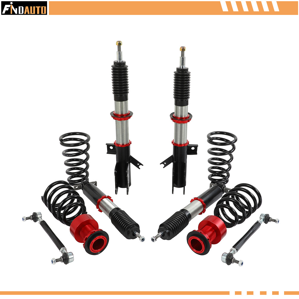 Coilovers Struts For Ford Fusion 2013-2019 Suspension Spring Adj Damper & Height Coilovers Struts For Ford Fusion 2013-2019 Suspension Spring Adj Damper & Height