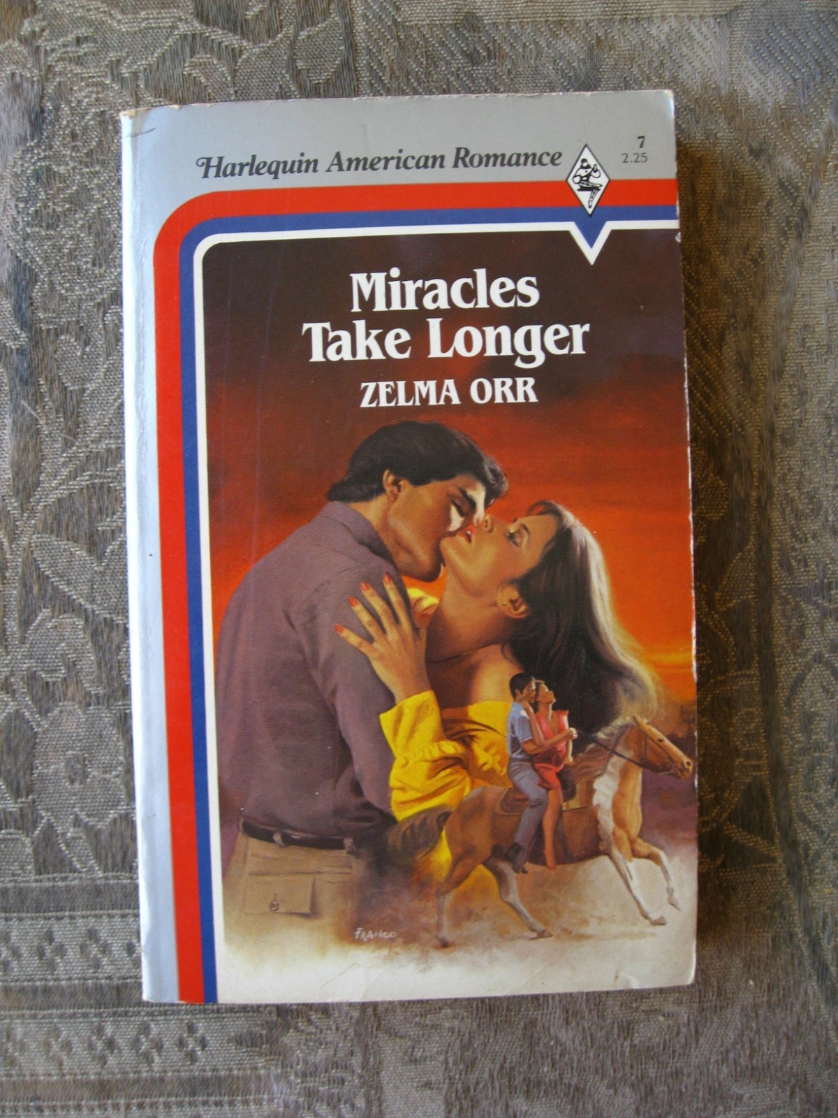 Zelma Orr - Miracles Take Longer (American Romance #7) 1983 - paperback