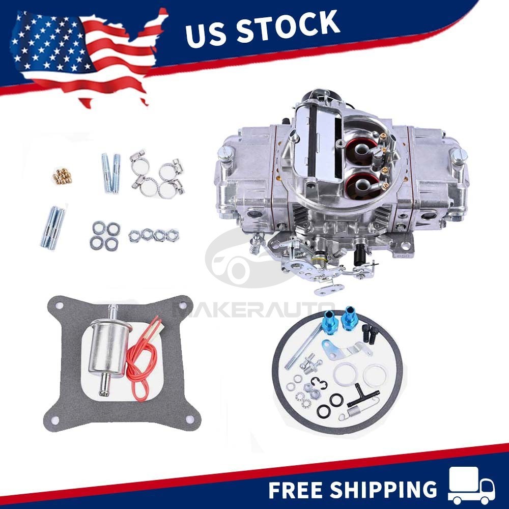 4 Barrel 650 CFM Double-Pumper Carburetor Electric Choke BR-67255 Carb