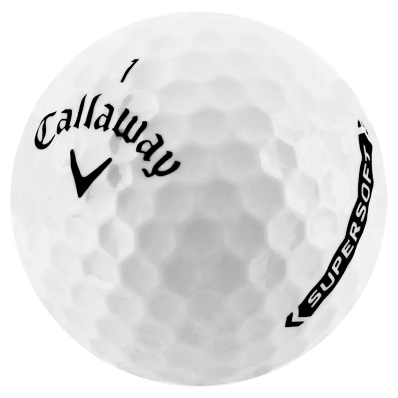 120 Callaway Supersoft Near Mint Used Golf Balls AAAA *Free Shipping*