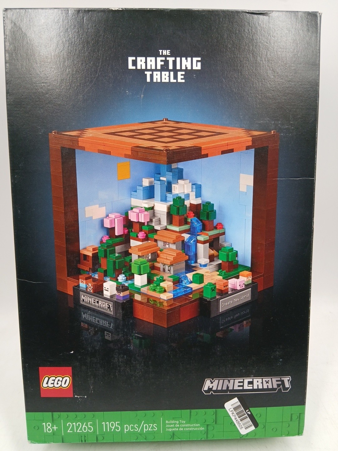 Lego Minecraft The Crafting Table Set 21265 1195 pieces (#T1-B2)