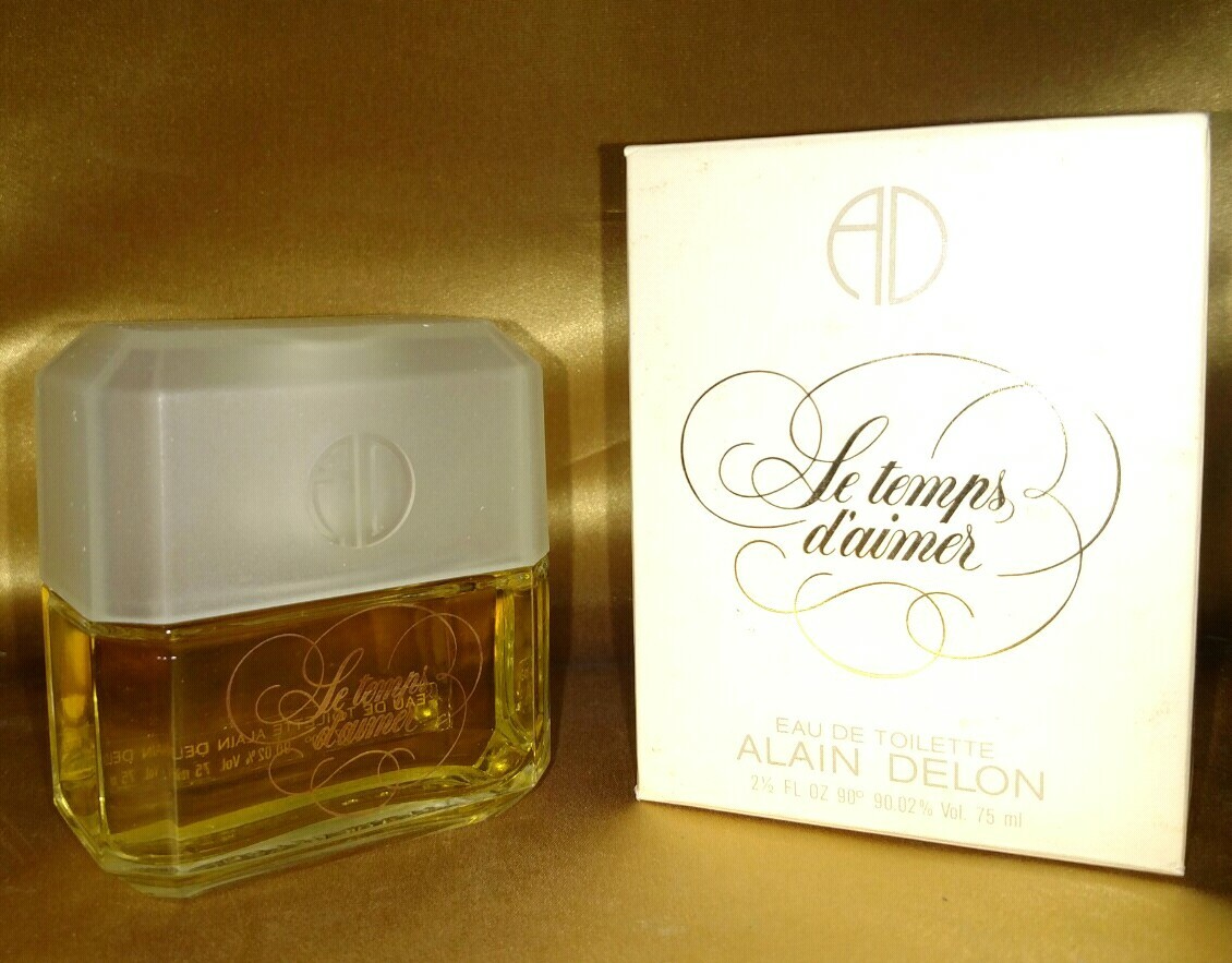 Vintage Alain Delon Le Temps D\'aimer  2 2.5oz  Women\'s Eau de Toilette [1.A.1]