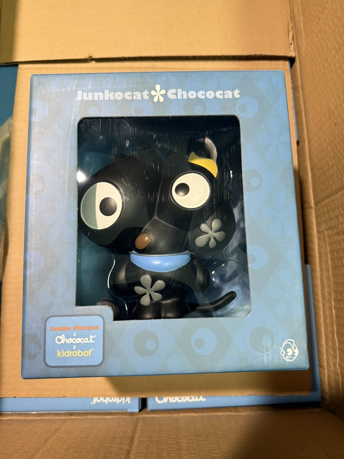 2011 Kidrobot Mizuno Junkocat Chococat Vinyl 6” Collectible Figure 2011 Kidrobot Mizuno Junkocat Chococat Vinyl 6” Collectible Figure