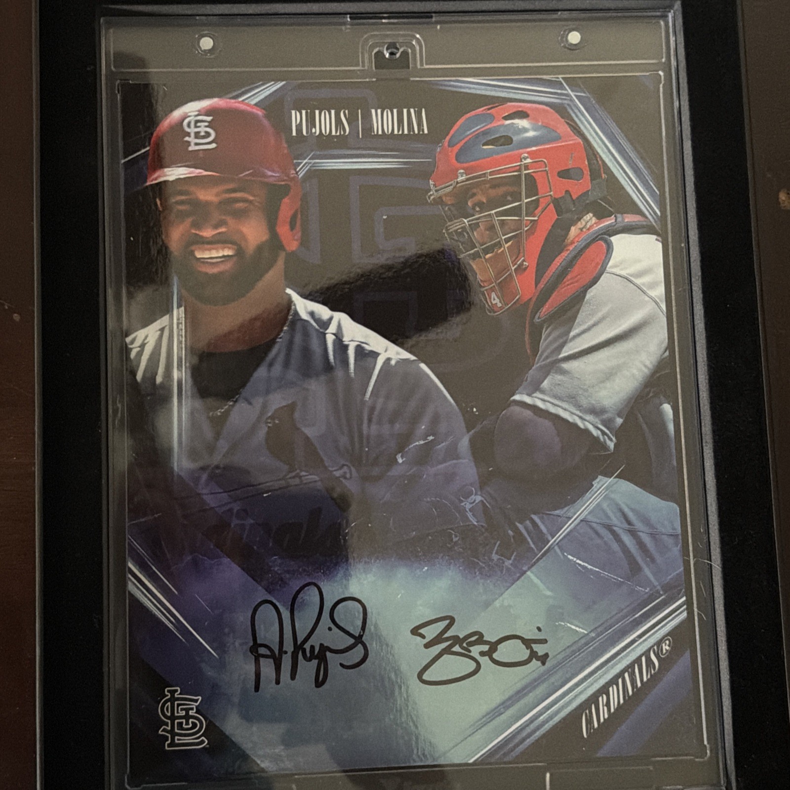 2026 Fanatics Under Wraps Emanate MLB Albert Pujols/Yadier Molina Dual Auto /10