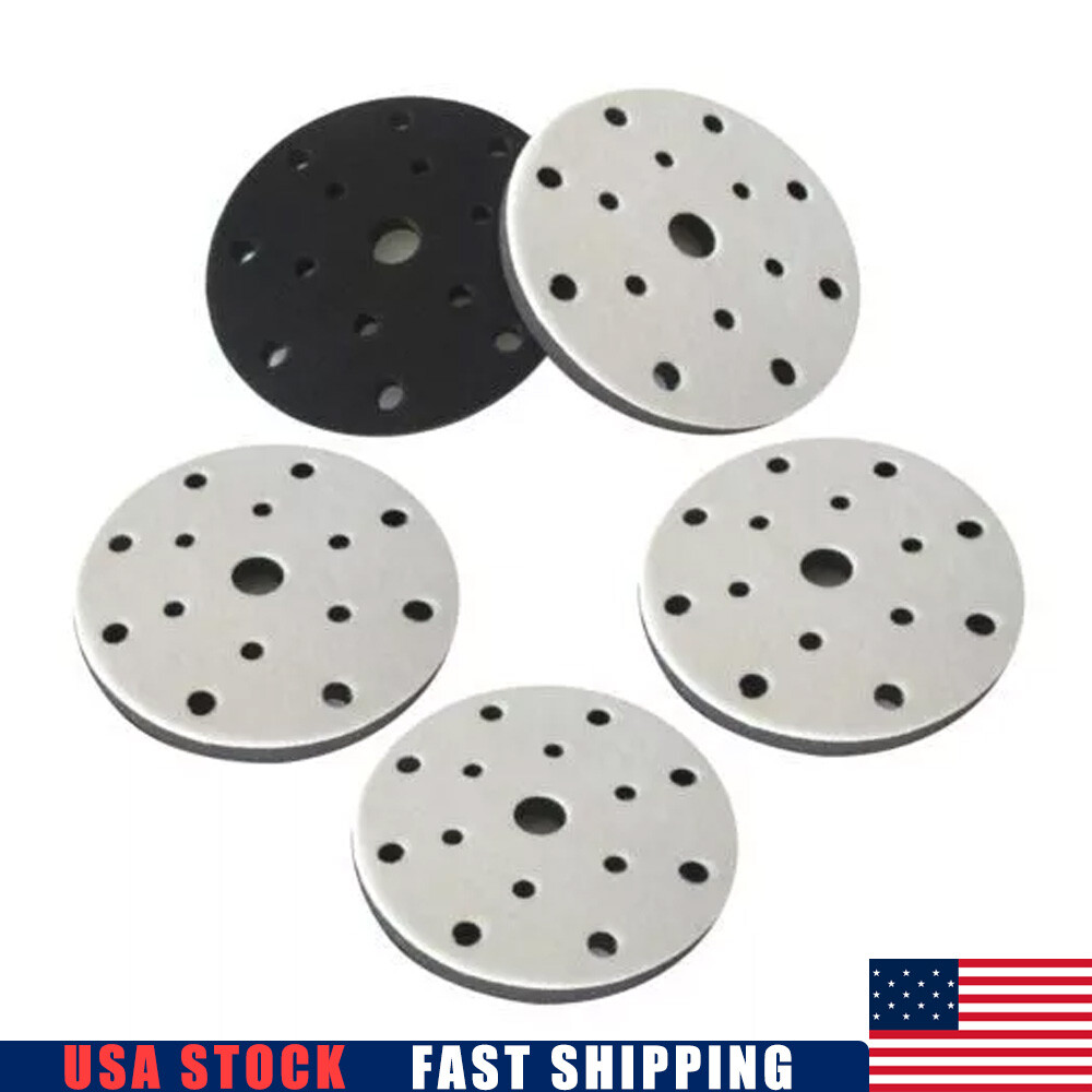 5PCS 6 inch Hook Loop Soft Foam Interface Sanding Disc Sander Buffer Backing Pad 5PCS 6 inch Hook Loop Soft Foam Interface Sanding Disc Sander Buffer Backing Pad