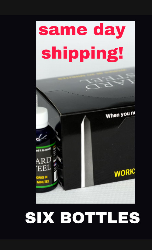 (6) Hard Steel Original PREMIUM titanium liquid SUPER formula Male Enchantment
