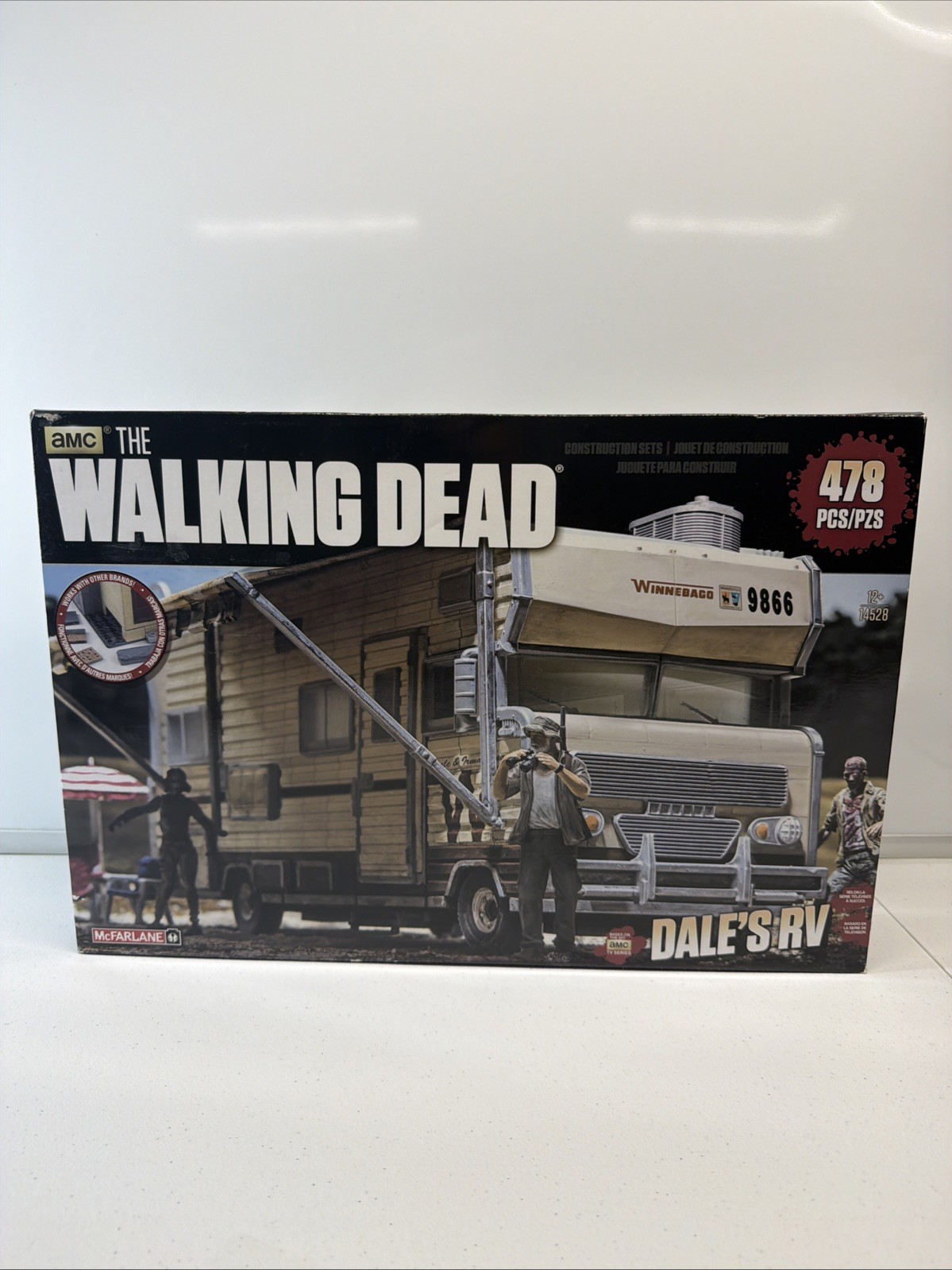 AMC The Walking Dead Dale\'s RV 14528 NEW/ Sealed In Open Box Mcfarlane AMC The Walking Dead Dale\'s RV 14528 NEW/ Sealed In Open Box Mcfarlane