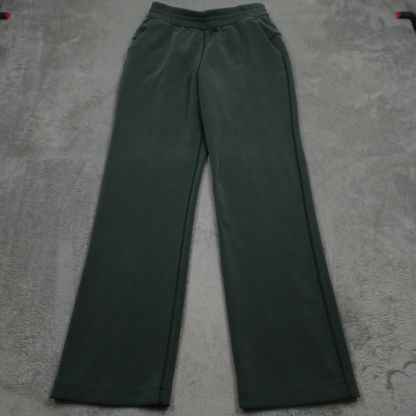 Lululemon Pants Womens 6 Green Softstreme High Rise Pockets Casual Preppy Lululemon Pants Womens 6 Green Softstreme High Rise Pockets Casual Preppy