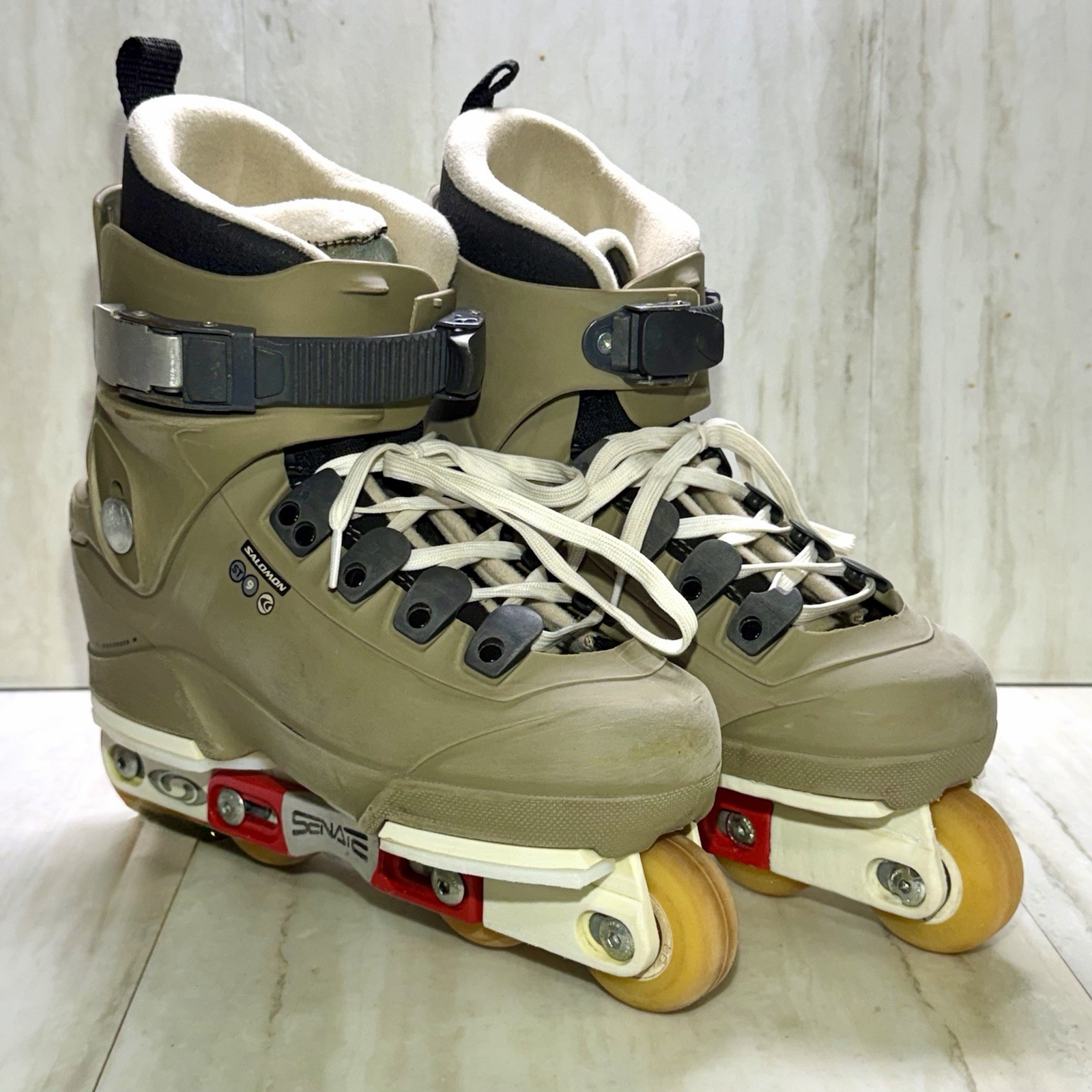 Vintage Salomon ST9 Aggressive Inline Skates Men\'s Size 6.5 US Senate Frames