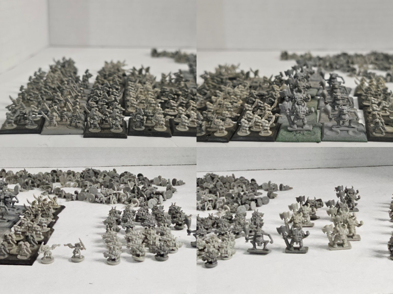 Workshop Vintage 80\'s-90\'s Warhammer Miniatures 300+ Plastic Fantasy Large Lot 