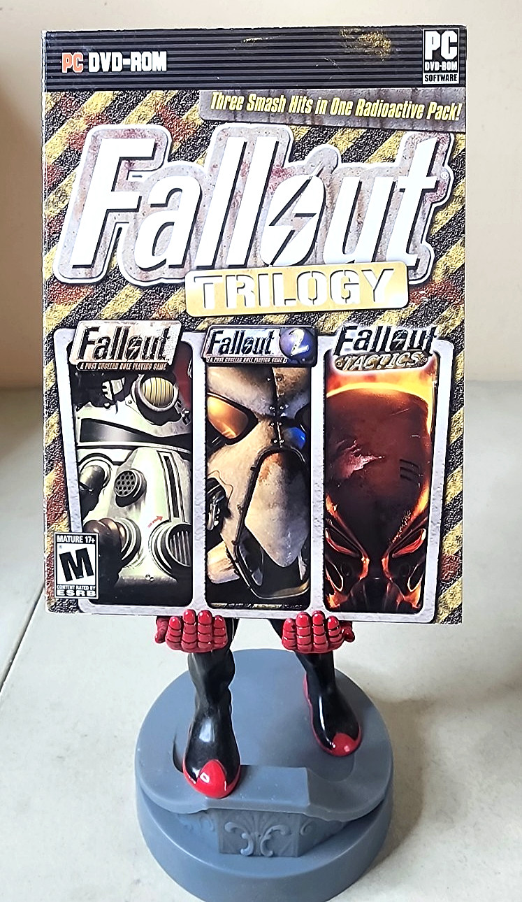 Fallout Trilogy PC 2009 DVD-ROM Fallout 1 & 2 & Tactics - Brand New