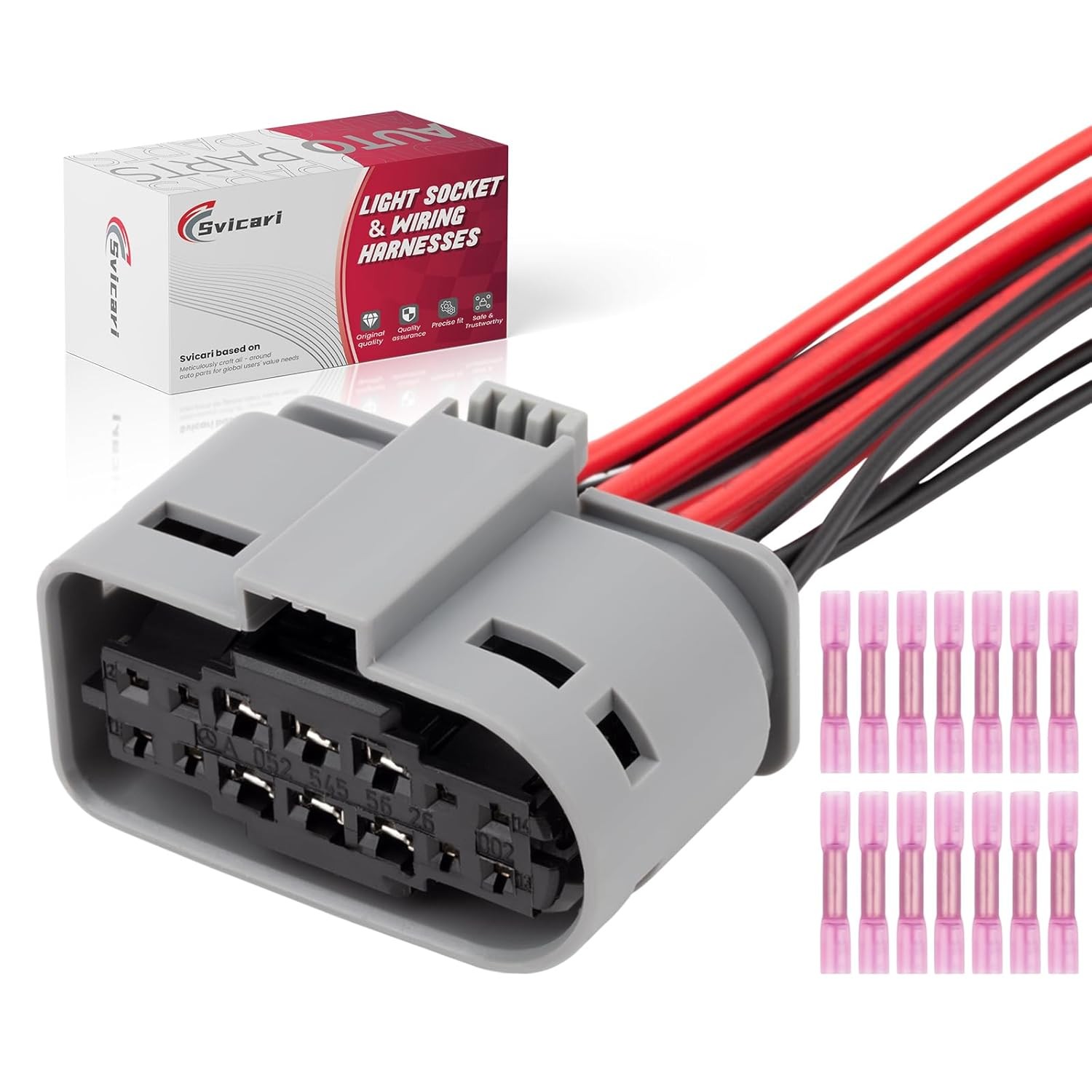 Headlight Connector Pigtail Wiring Harness Plug Compatible with for Mercedes Headlight Connector Pigtail Wiring Harness Plug Compatible with for Mercedes