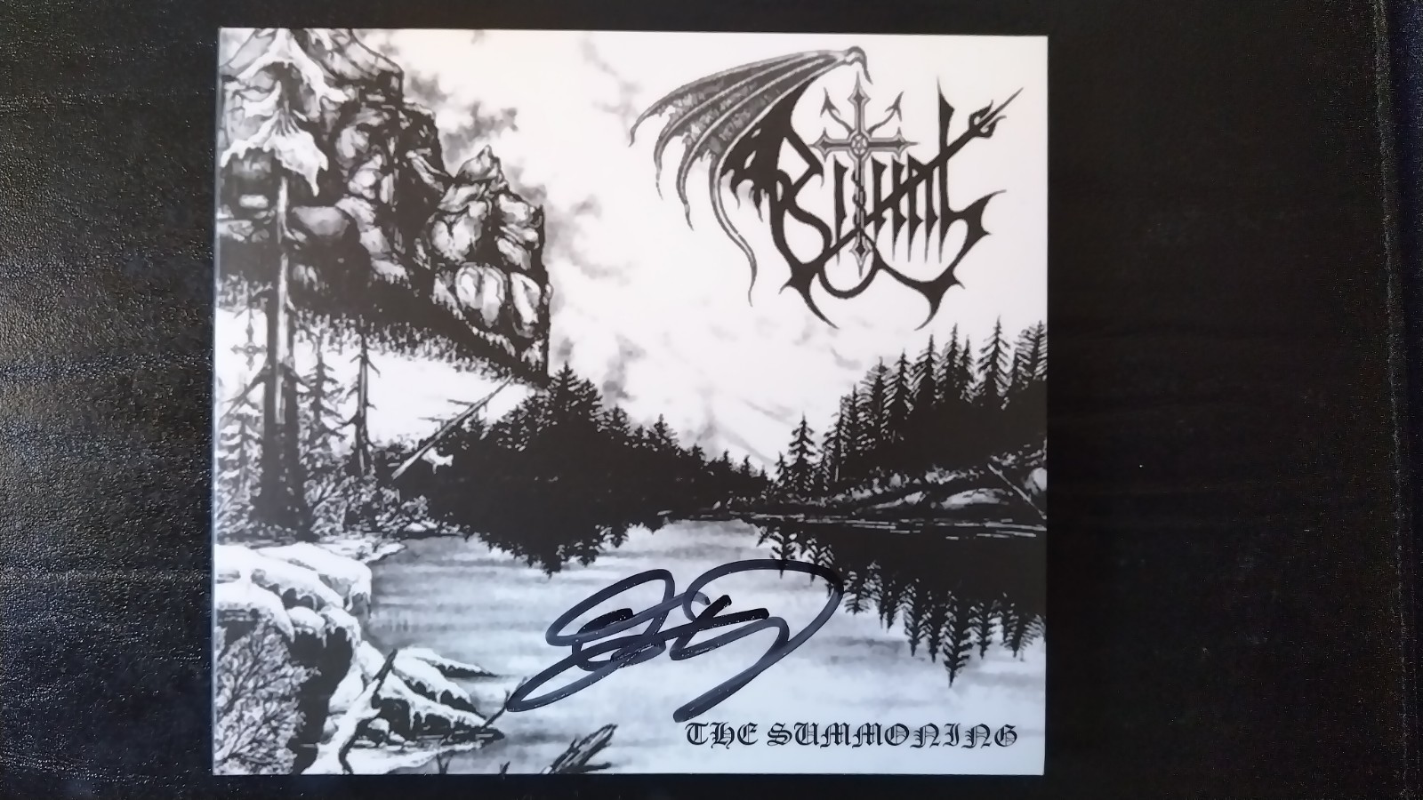 Ritual The Summoning Black Metal CD Wild Rags Records 1995 Reissue SIGNED