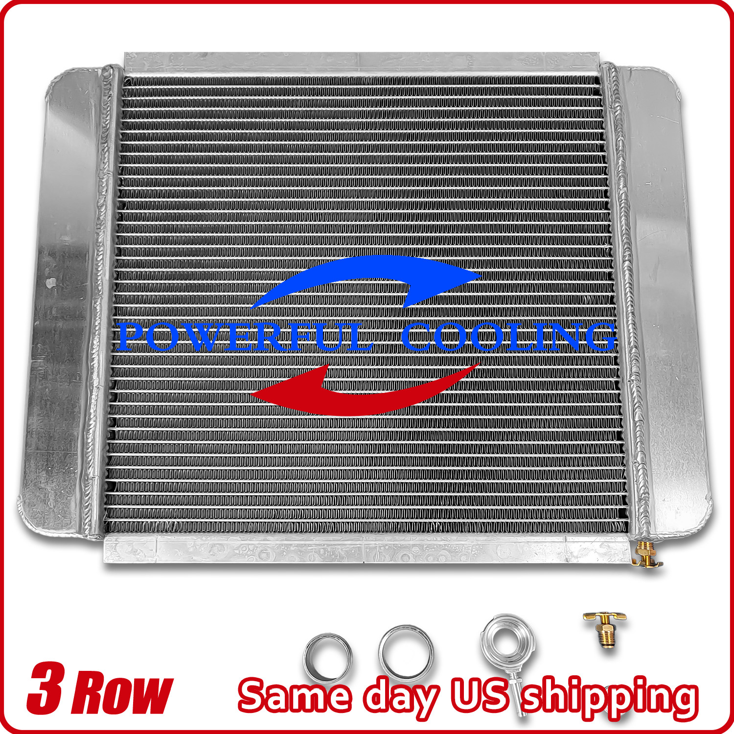 209661B Universal Aluminum Custom Performance Radiator Kit - 20