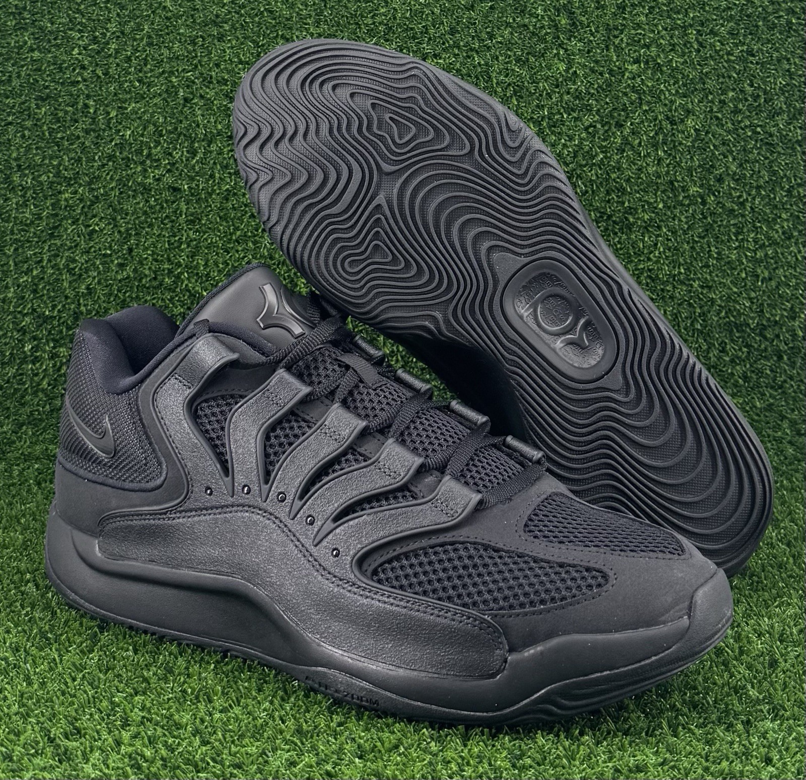 Men\'s Size 12.5 Nike KD 18 TB Promo Triple Black IH5096-001 Men\'s Size 12.5 Nike KD 18 TB Promo Triple Black IH5096-001