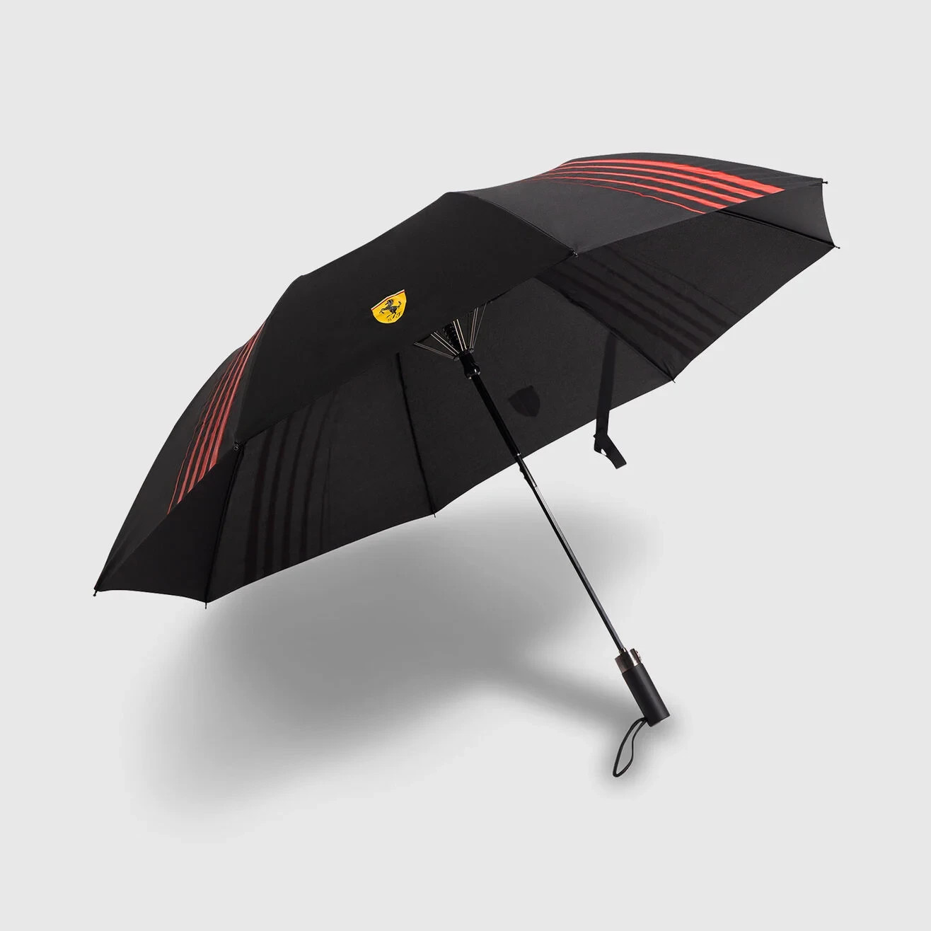 Scuderia Ferrari F1 Compact Umbrella Unisex - Black / Official Licensed