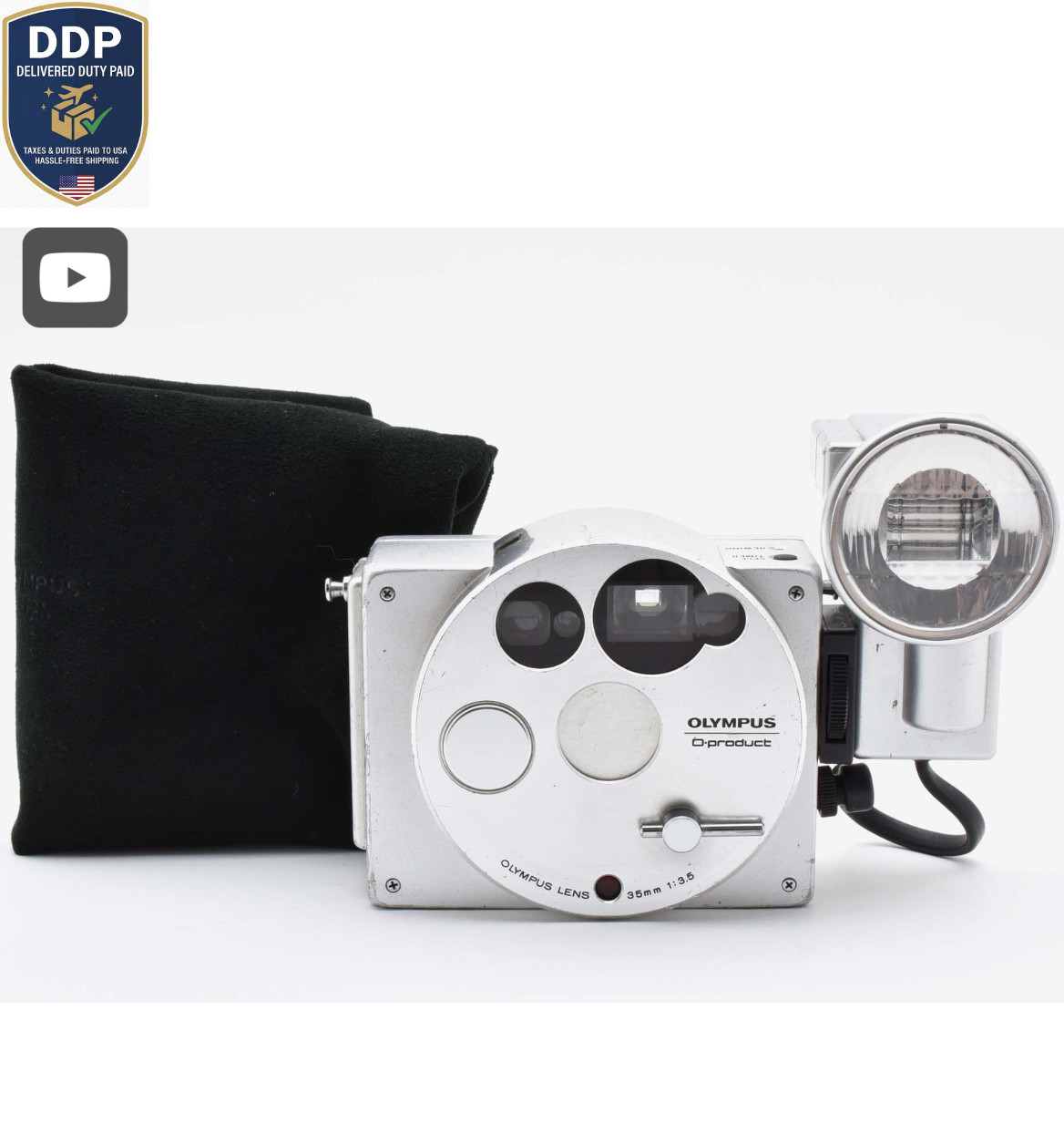 Read [Exc+3] Olympus O-Product 35mm f/3.5 Point & Shoot Film Camera From JAPAN