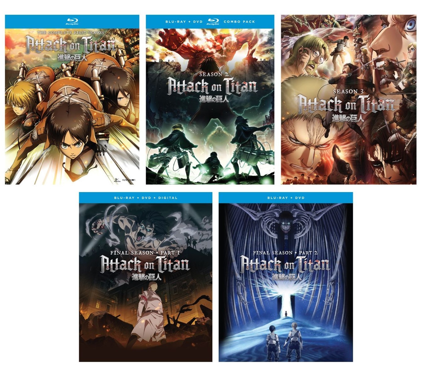 New Attack on Titan Collection (Blu-ray)